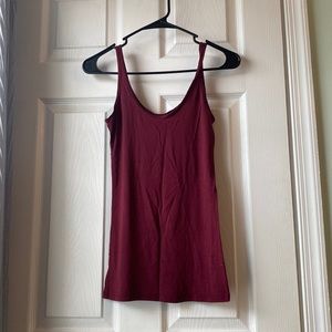 Full Tilt Maroon Bodycon Tank